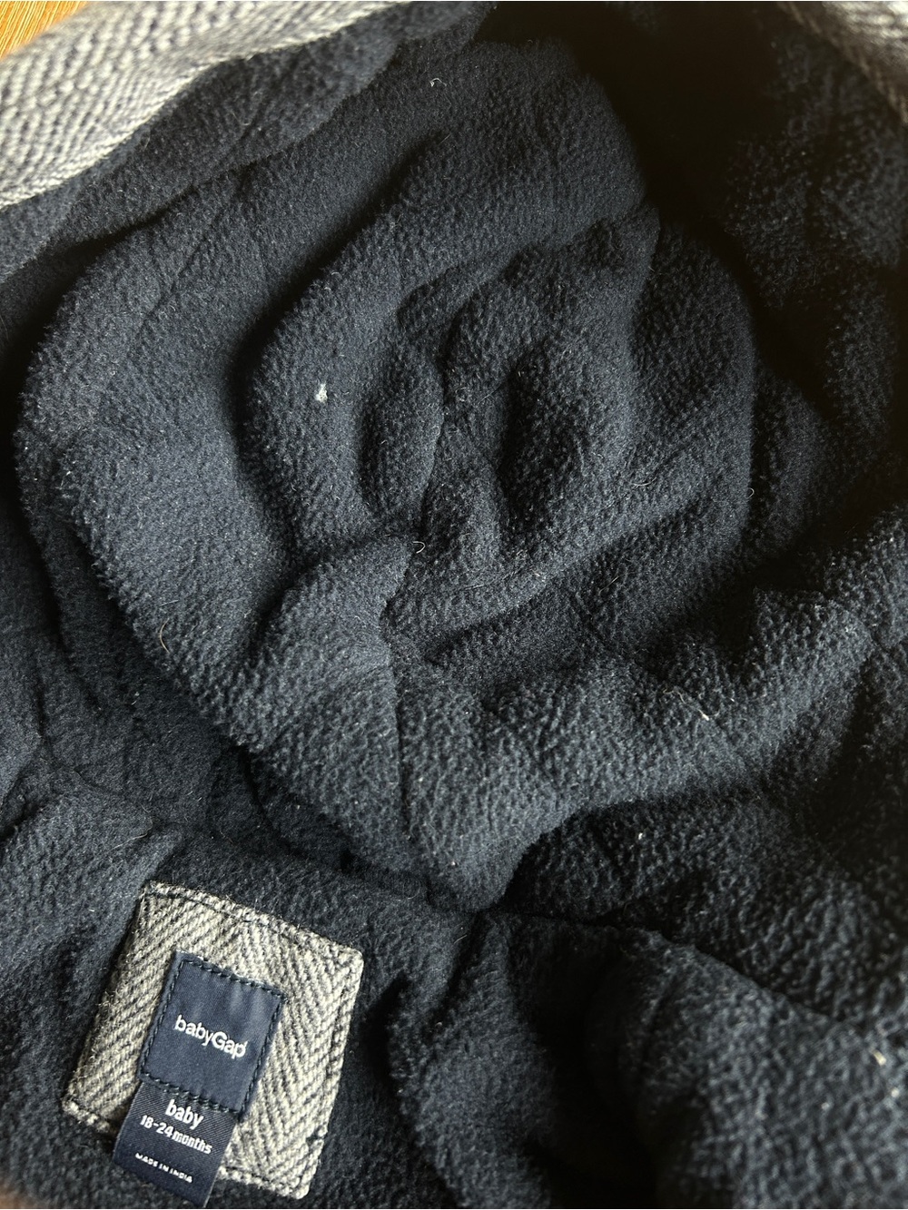 Baby Gap Herringbone Wool Toggle Coat, 18-24M, EUC - Picture 10 of 11